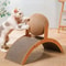 2in1 Wooden Cat Scratching Ball With Sisal Board 2