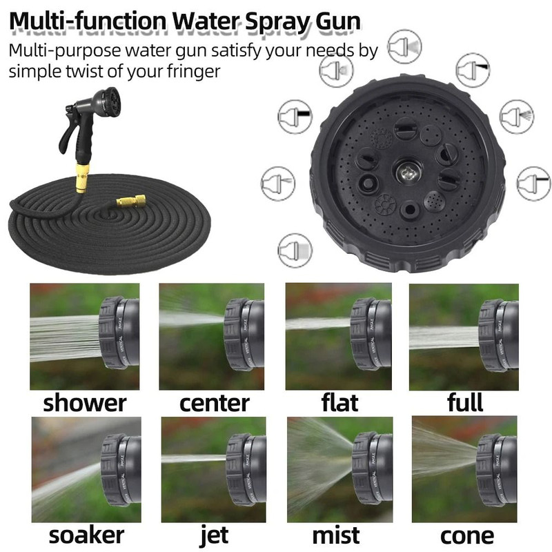 Expandable Flexible Garden Hose For Car Wash And Outdoor Use 3