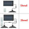 Solar Powered Pendant Light With Double Head LED Chandelier Waterproof Outdoor Indoor Shed Barn Roo 1