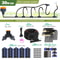 Flexible Garden Misting Cooling Kit With 8mm Hose For DIY Patio Watering And Fogging Irrigation 7