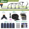 Flexible Garden Misting Cooling Kit With 8mm Hose For DIY Patio Watering And Fogging Irrigation 8