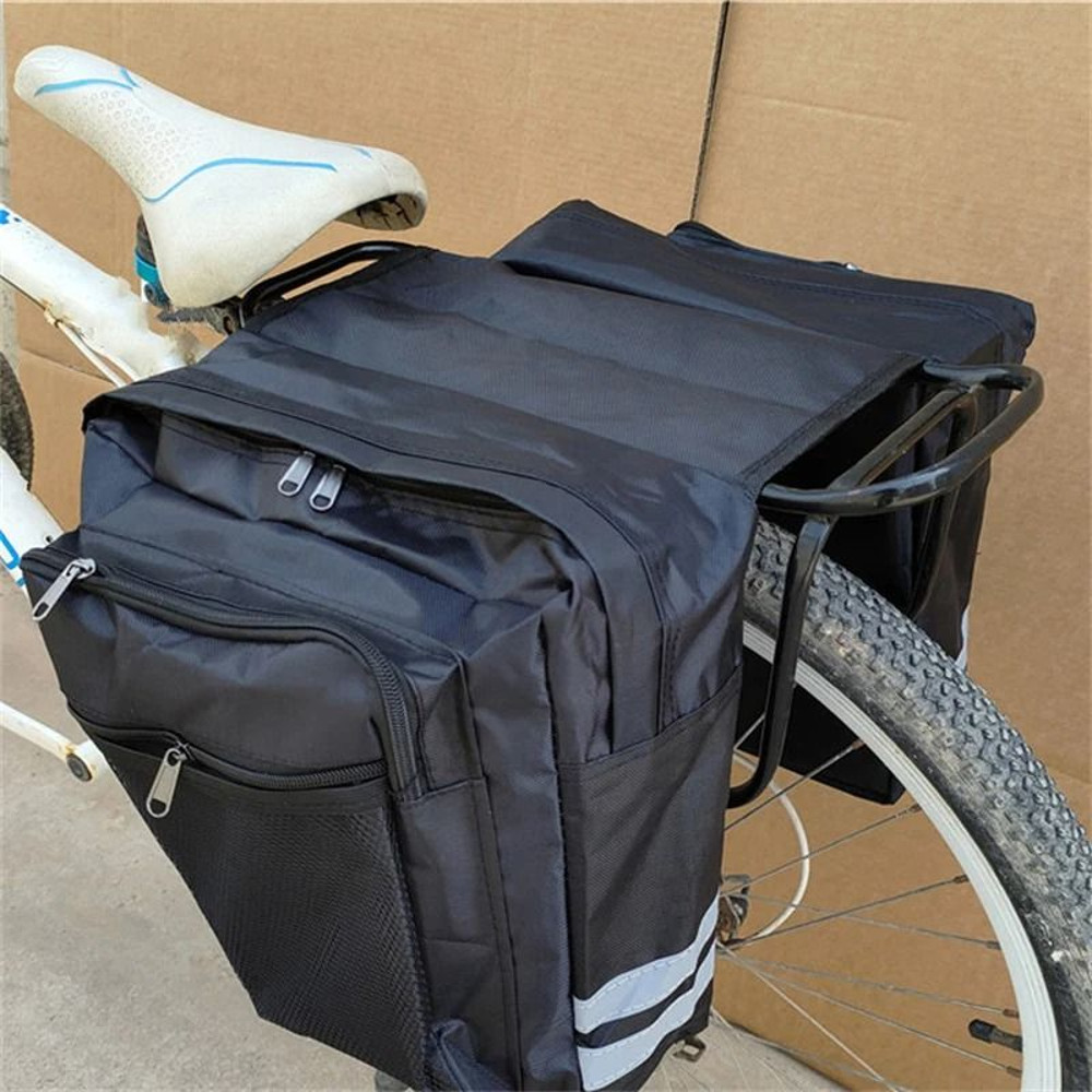 Cycling Double Side Camo Trunk Bag Bicycle Rear Rack Pannier For Mountain And Road Bikes 3