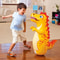 Inflatable Standing Punching Bag For Kids And Adults Dinosaur Design Tumbler Toy For Outdoor Sport 0