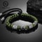 Handmade Viking Paracord Bracelet For Men With Norse Runes And Survival Rope Design 0