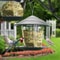 Outdoor Hanging Bird Feeder Gazebo Style With Rope For Wild Birds And Garden Decor 3