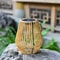 Waterproof Solar Rattan Lantern With Hanging Bamboo Weave For Garden Patio Courtyard Decor 2