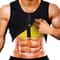 Mens Sauna Waist Trainer Slimming Tank Top With Sweat Compression For Workout Fat Burn 6