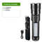 Rechargeable Long Range LED Flashlight With Type C Charging And Tactical Zoom For Outdoor Use 7