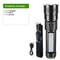 Rechargeable Long Range LED Flashlight With Type C Charging And Tactical Zoom For Outdoor Use 7