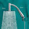 High Pressure Square Rainfall Shower Head With Stainless Steel Body And Curved Extension Arm 9