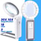Folding LED Magnifying Glass With 30X And 10X Lenses And Stand For Reading And Precision Work 1