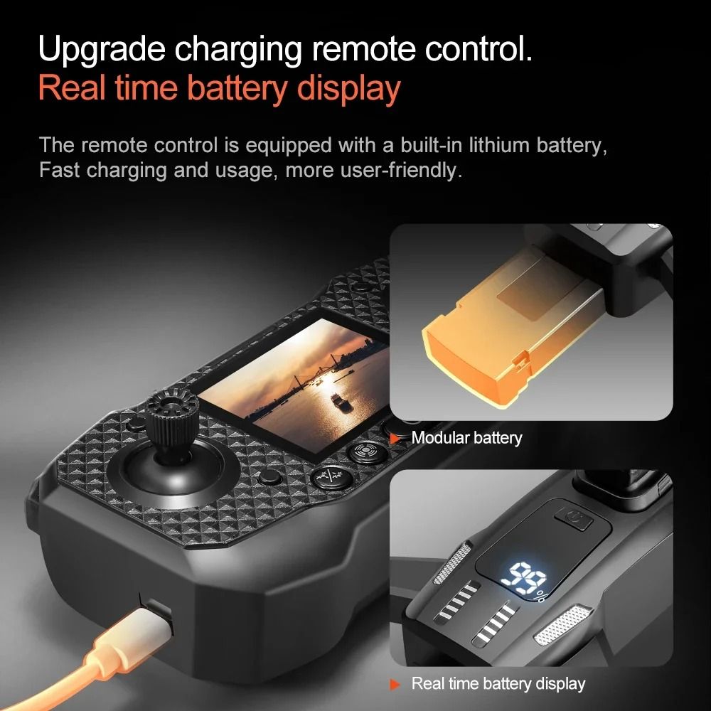 Xiaomi M6 8K Camera Drone With 5G FPV Video And Screen Remote Control Quadcopter For Aerial Photogr 3