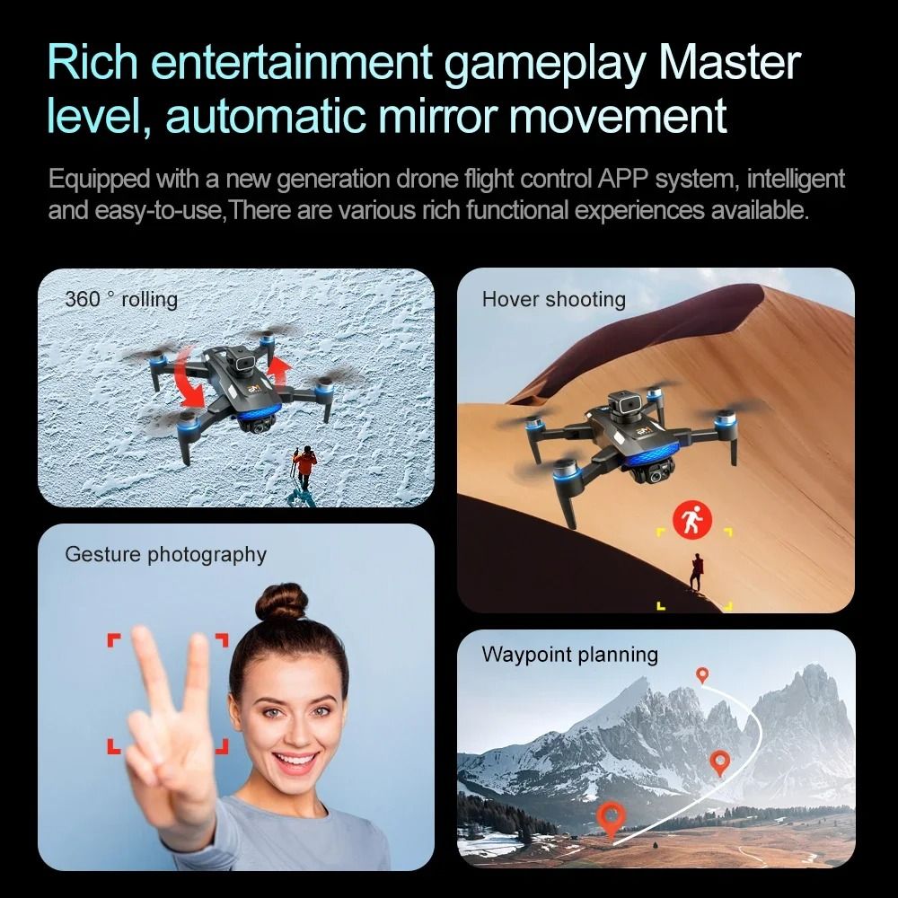 Xiaomi M6 8K Camera Drone With 5G FPV Video And Screen Remote Control Quadcopter For Aerial Photogr 4