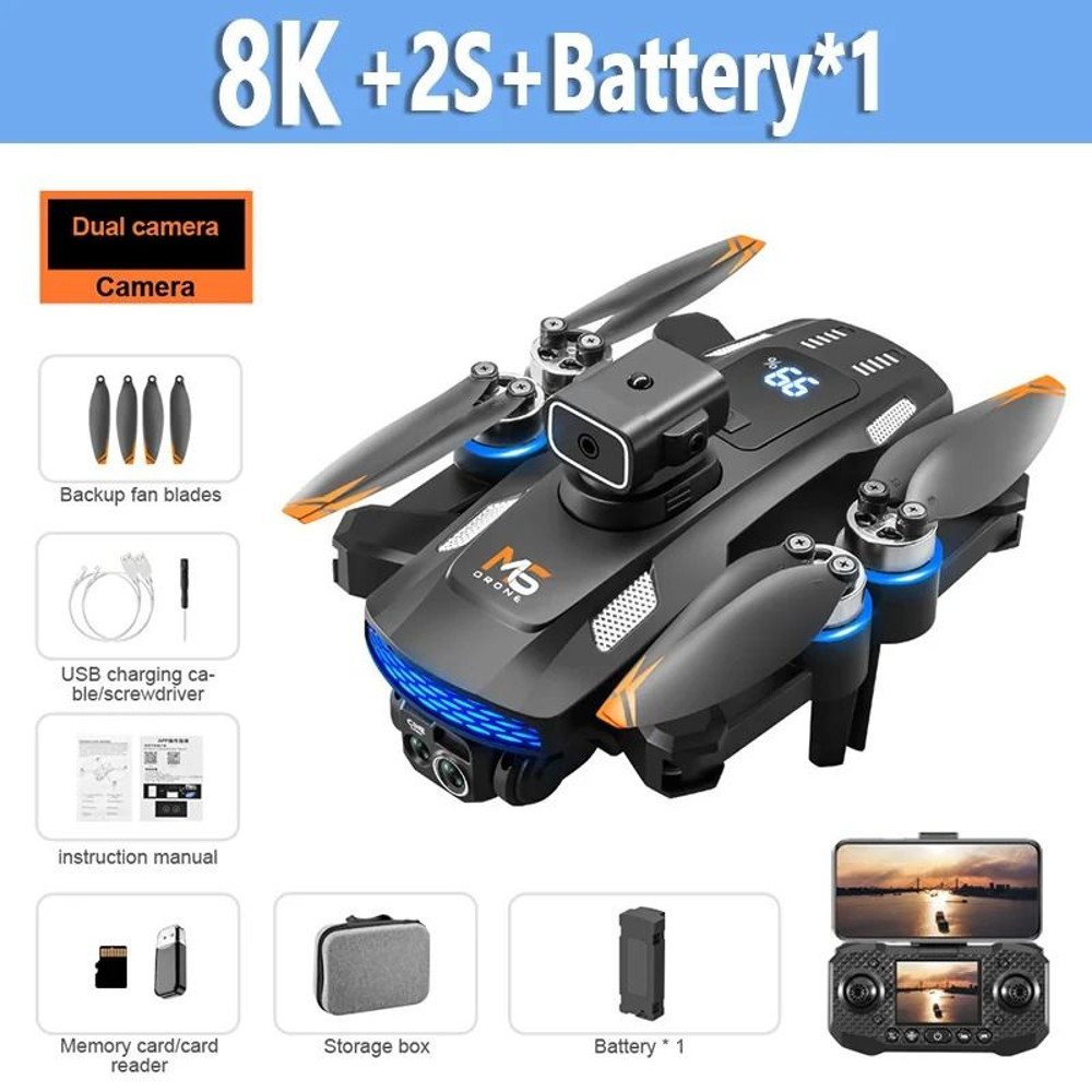 Xiaomi M6 8K Camera Drone With 5G FPV Video And Screen Remote Control Quadcopter For Aerial Photogr 8