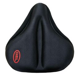 thickened silicone bicycle seat cushion cover with anti slip design for mountain and electric bikes