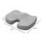 Ergonomic Memory Foam Seat Cushion For Office Chairs And Hemorrhoid Relief Support 5