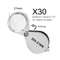 10 To 30X Foldable Pocket Loupe Magnifier For Jewelry Diamond Inspection And Reading 2