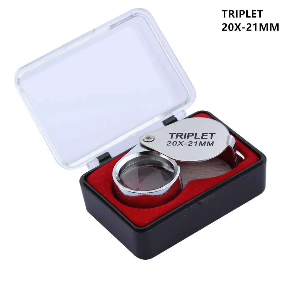 10 To 30X Foldable Pocket Loupe Magnifier For Jewelry Diamond Inspection And Reading 8