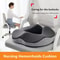 Donut Shape Memory Foam Cushion For Tailbone Sciatica And Hemorrhoid Pain Relief 0