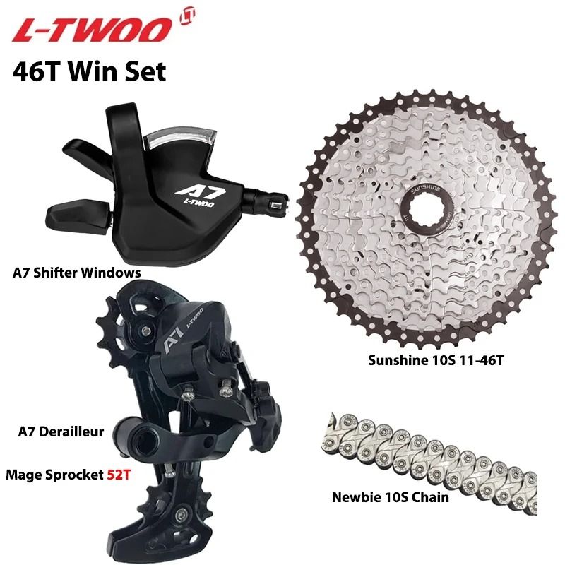 LTWOO A7 1x10 Speed MTB Groupset With 10Speed Shifter Derailleur Cassette And Chain For Mountain Bi 13