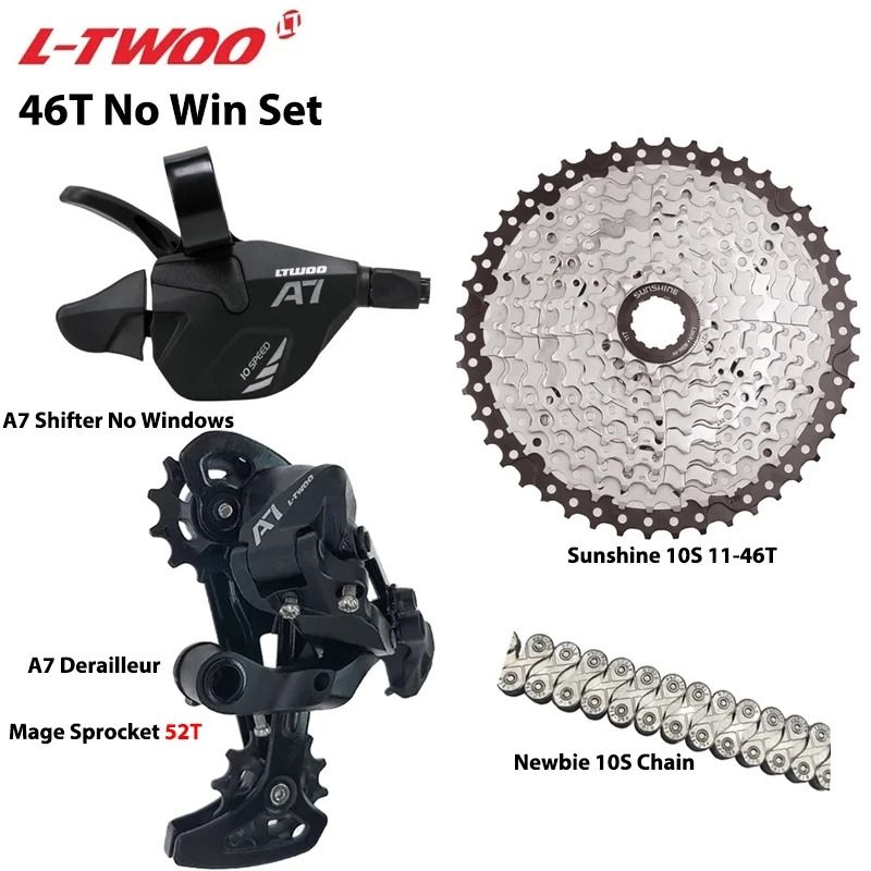 LTWOO A7 1x10 Speed MTB Groupset With 10Speed Shifter Derailleur Cassette And Chain For Mountain Bi 14
