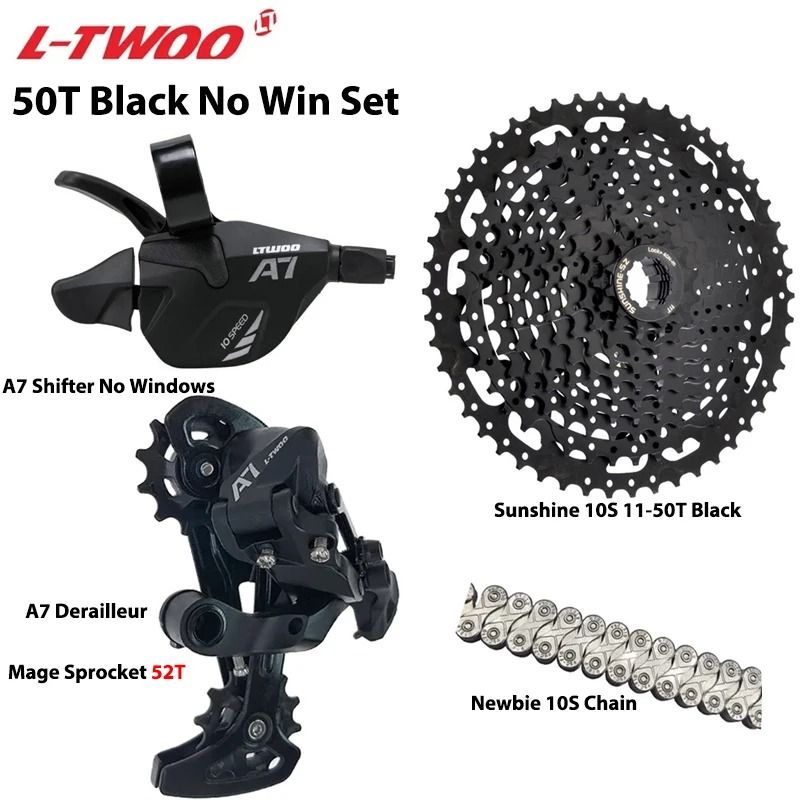 LTWOO A7 1x10 Speed MTB Groupset With 10Speed Shifter Derailleur Cassette And Chain For Mountain Bi 18