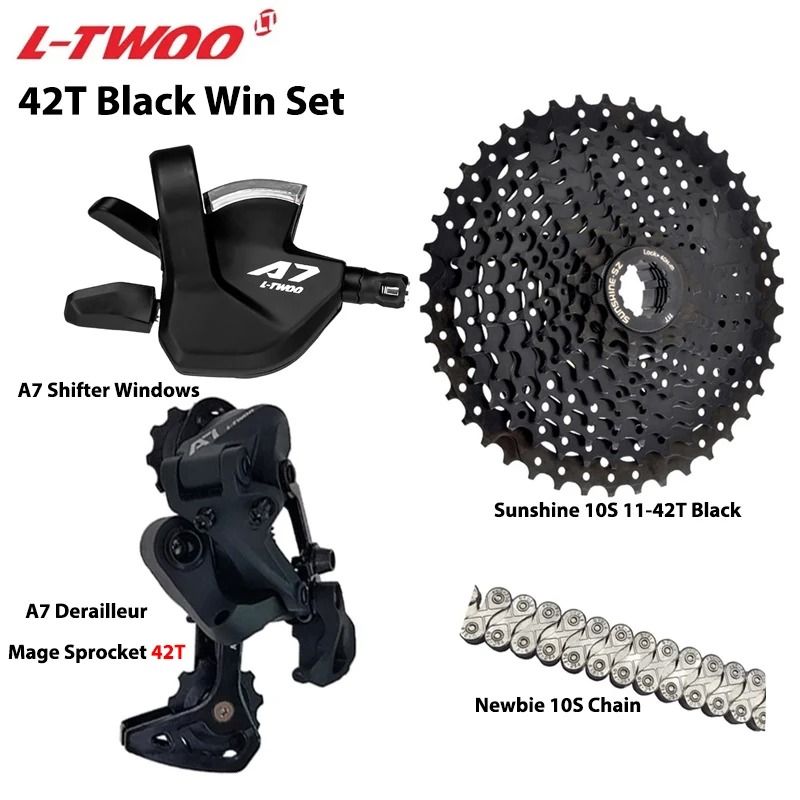 LTWOO A7 1x10 Speed MTB Groupset With 10Speed Shifter Derailleur Cassette And Chain For Mountain Bi 8