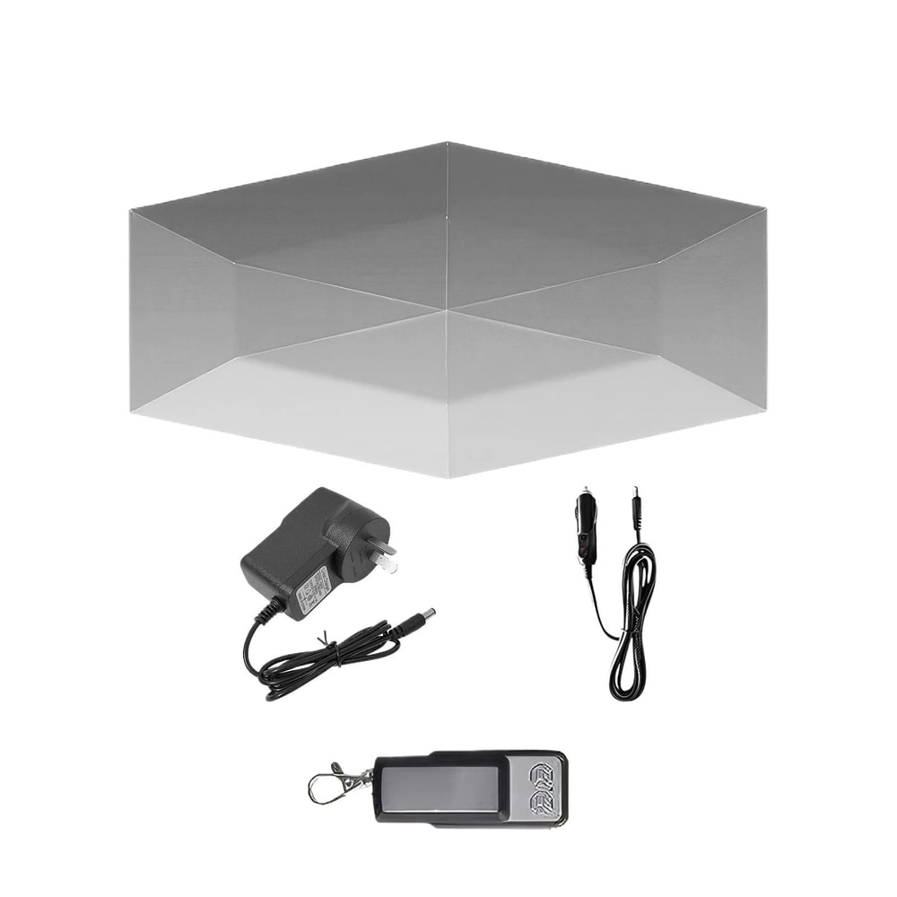 Smart Automatic Car Umbrella Canopy With Sun Protection And Waterproof Cover For All Weather 12