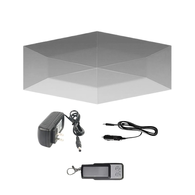 Smart Automatic Car Umbrella Canopy With Sun Protection And Waterproof Cover For All Weather 13