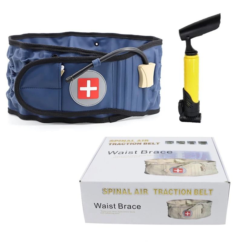 Adjustable Air Traction Back Brace For Lumbar Relief And Posture Support 8