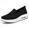 Lightweight Air Platform Slip On Sneakers For Women Casual Comfort Walking Shoes With Wedge Heel 5