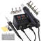 Electric Soldering Iron And Hot Air Gun 2 In 1 Station With Digital Display For Welding And Repair 4