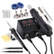 Electric Soldering Iron And Hot Air Gun 2 In 1 Station With Digital Display For Welding And Repair 8