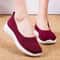 Women Slip On Fly Weave Cloth Flats Lightweight Walking Shoes For Spring And Autumn Comfort 2