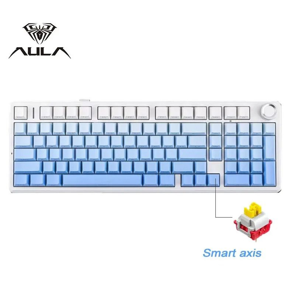 AULA F99PRO Wireless Mechanical Gaming Keyboard With Knob And Hot Swappable Gasket Mount 10