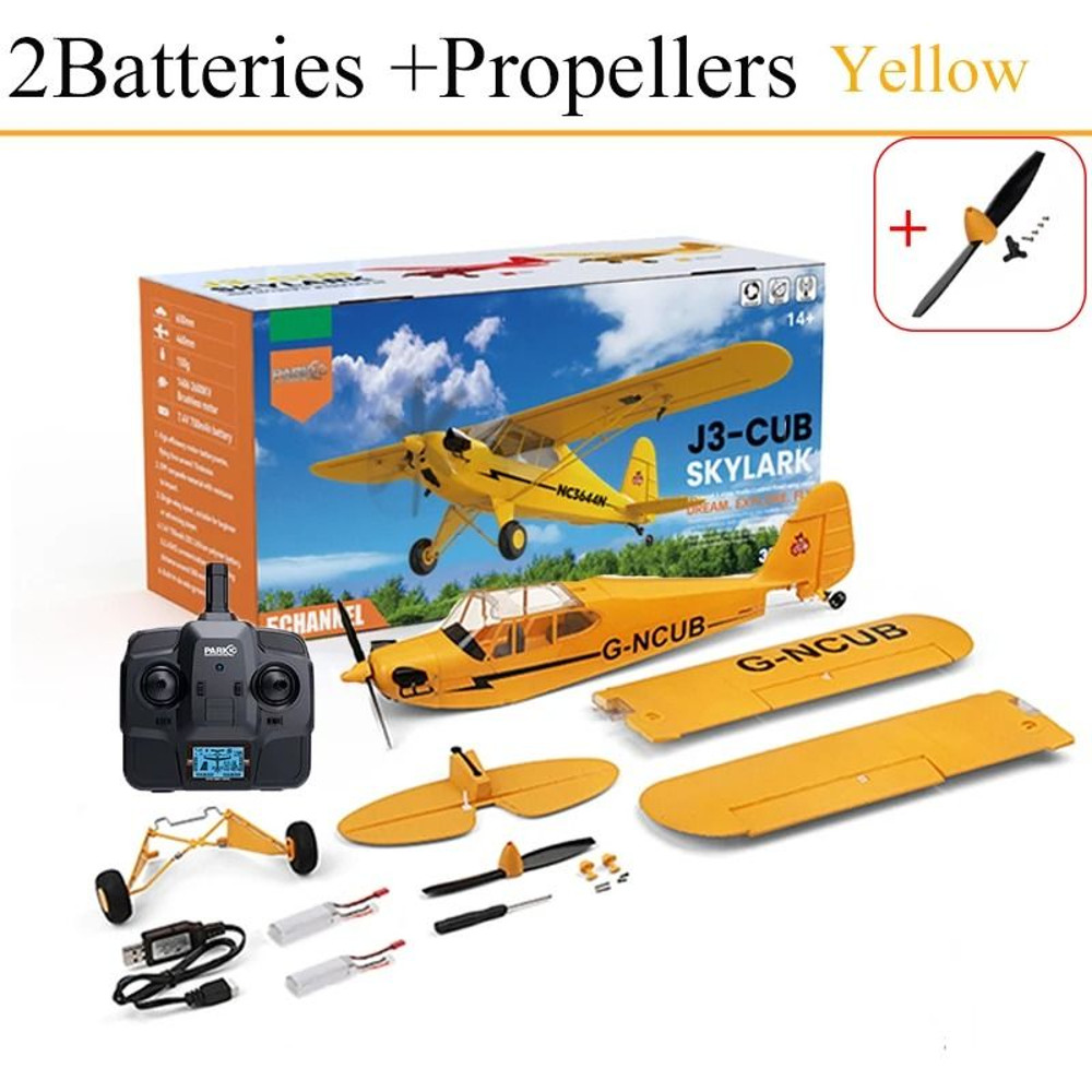 Hot Sale RC Plane RTF 24G Brushless Motor Remote Control Airplane Wltoys A160 Upgraded J3CUB Ready 11