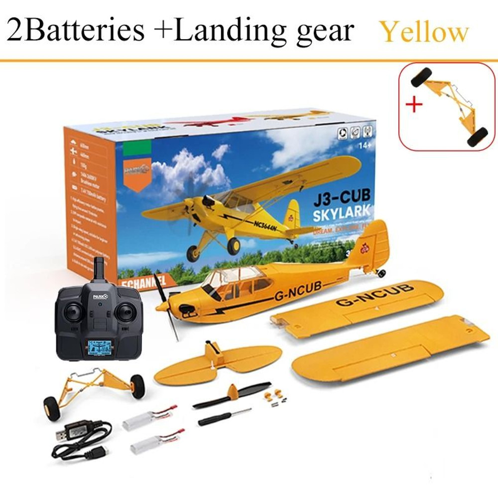 Hot Sale RC Plane RTF 24G Brushless Motor Remote Control Airplane Wltoys A160 Upgraded J3CUB Ready 12