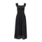 WhereMery Elegant Ruched Slip Maxi Dress For Women 5