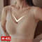 Plus Size Women Seamless Sexy V Waist Wireless Bra 2