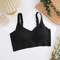 Plus Size Women Seamless Sexy V Waist Wireless Bra 7