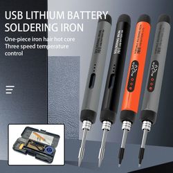 portable wireless usb soldering iron kit usb powered soldering tool
