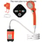 Portable Camp Shower Kit With Digital Display And 6000mAh Battery 1