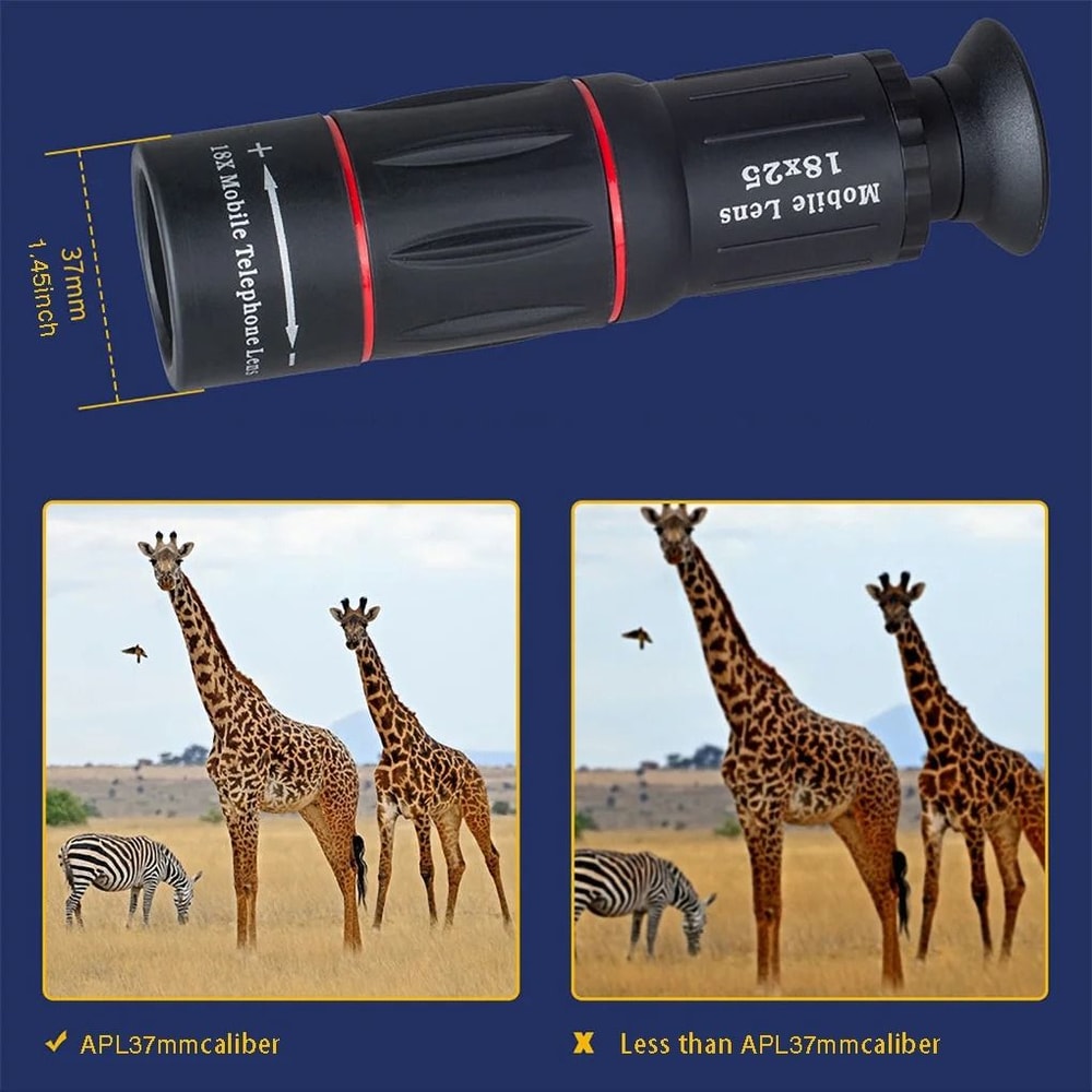 18x Telephoto Lens For Smartphone Travel Outdoor Photography 2