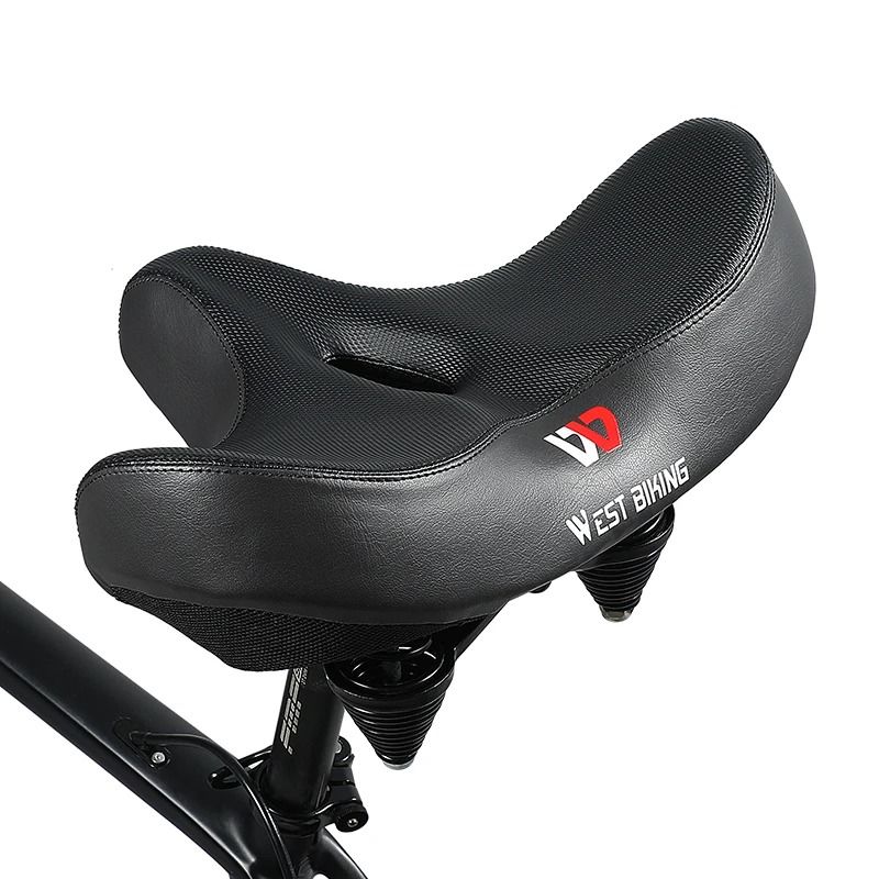 West Biking Ergonomic Soft Bicycle Saddle Comfortable Breathable Seat 0