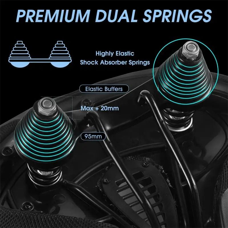 West Biking Ergonomic Soft Bicycle Saddle Comfortable Breathable Seat 5