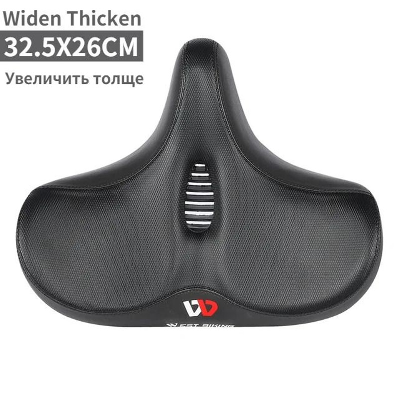 West Biking Ergonomic Soft Bicycle Saddle Comfortable Breathable Seat 6
