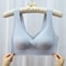 M To 7XL Seamless Plus Size Wireless Push Up Sport Bra 9
