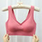 M To 7XL Seamless Plus Size Wireless Push Up Sport Bra 11
