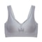 M To 7XL Seamless Plus Size Wireless Push Up Sport Bra 5