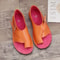 Women Summer PU Leather Peep Toe Buckle Roman Flat Sandals 10